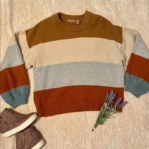 Moss Yarn Pullover Sweater